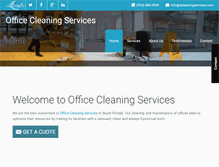 Tablet Screenshot of acleaningservices.com
